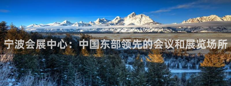 果博注册充值怎么充：宁波会展中心：中国东