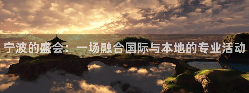 果博平台赖不赖：宁波的盛会：一场融合国际